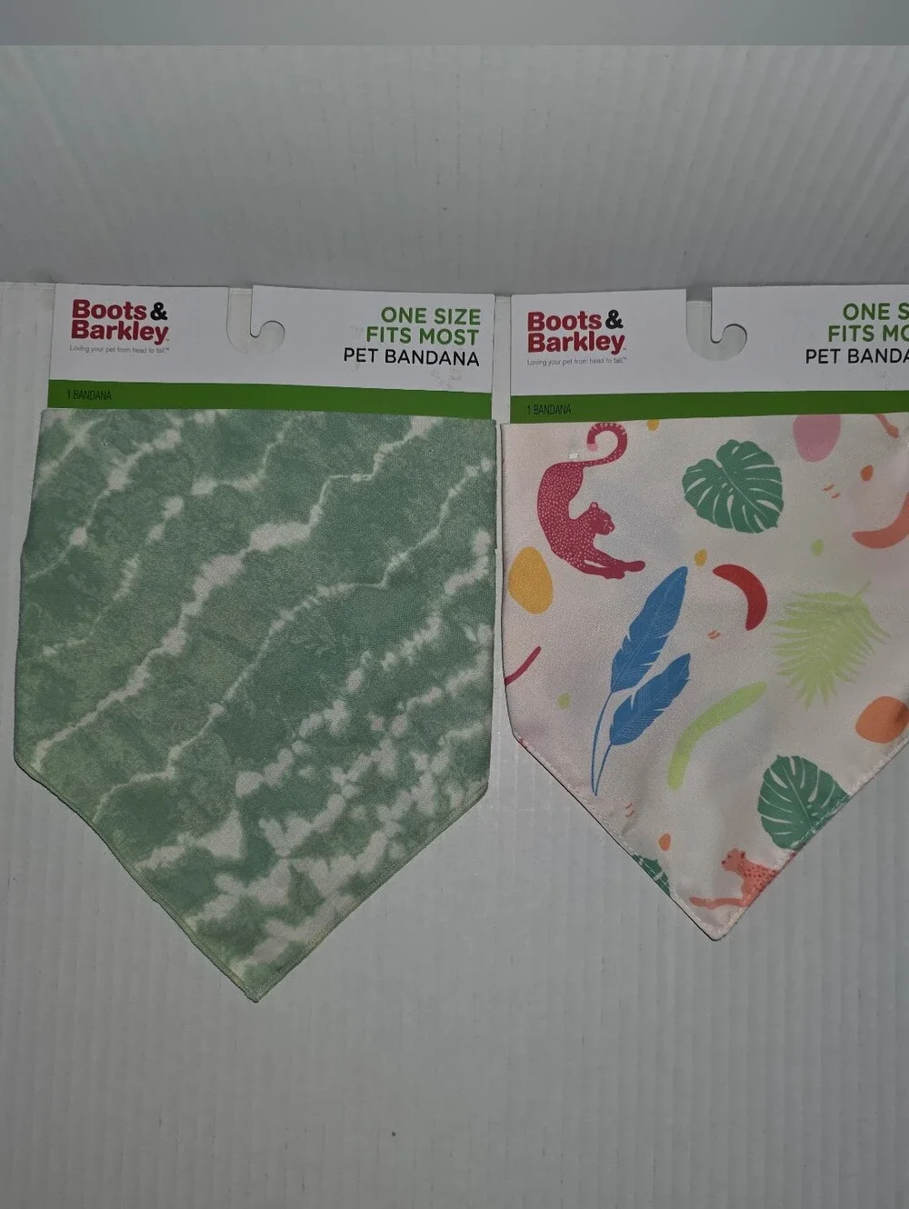 NWT Boots & Barkley Pet Bandana X2